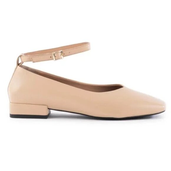 Seychelles Shoes - Seychelles Pumpkin Flat in Vacchetta Tan Leather